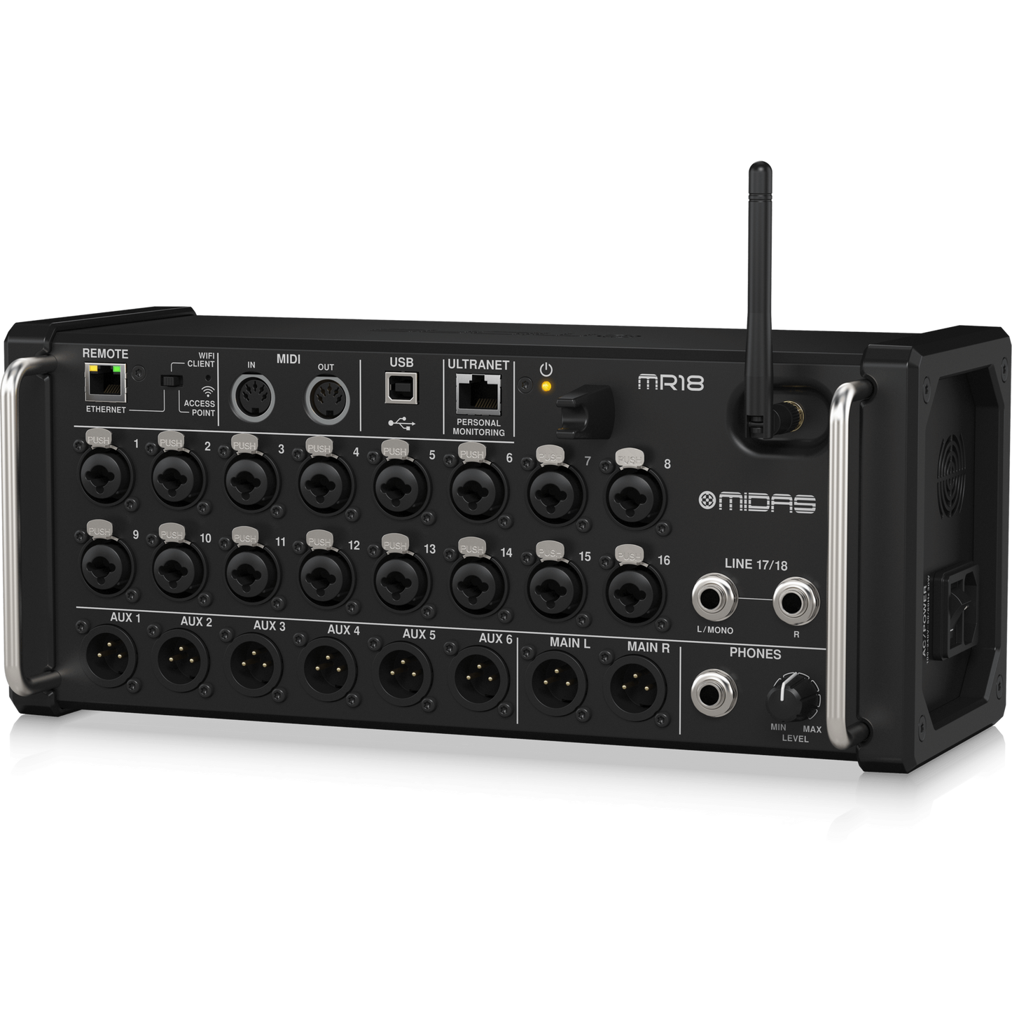 MR18 CONSOLA DIGITAL MIDAS 18 CANALES