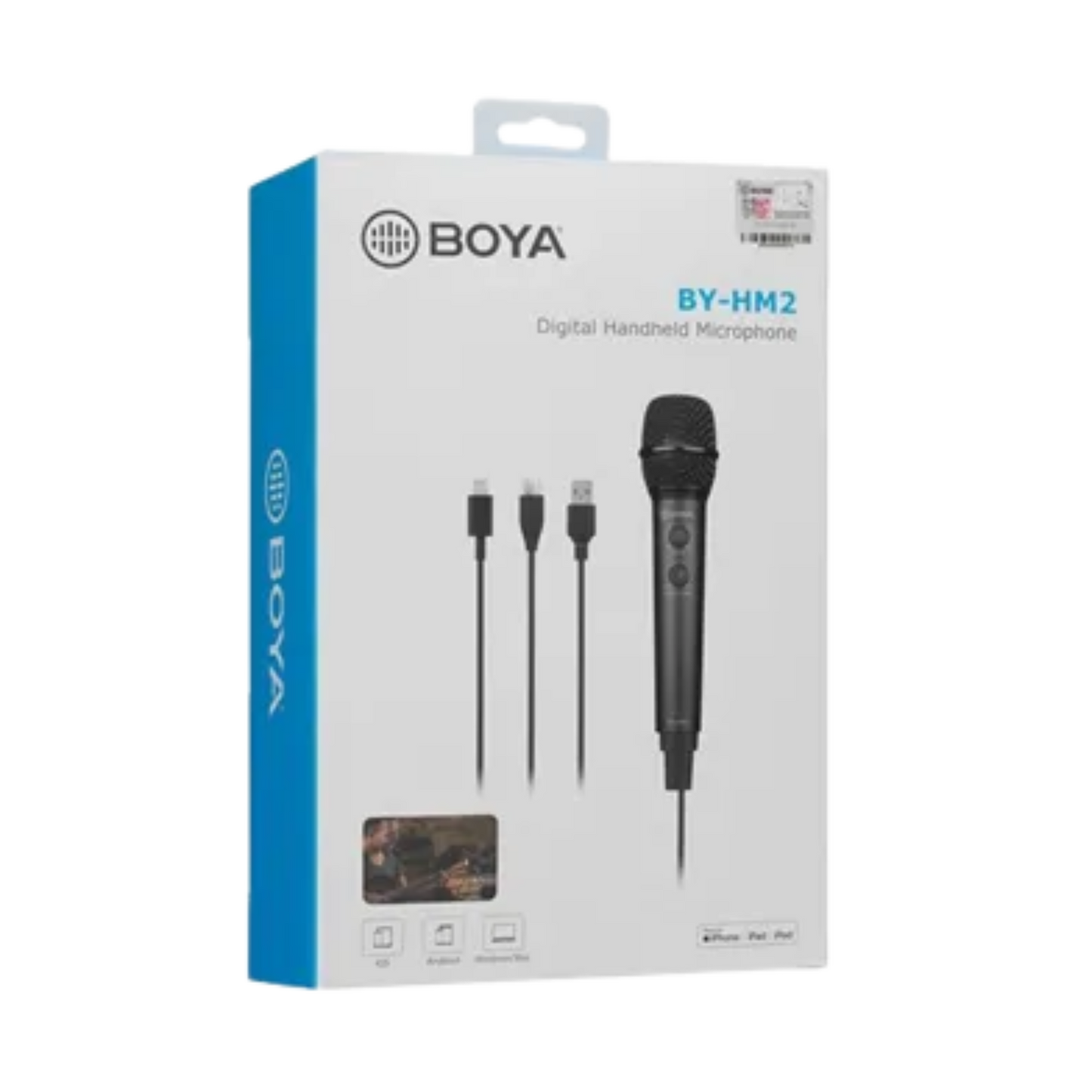 BY- HM2 BOYA Micrófono Para Dispositivos Móviles