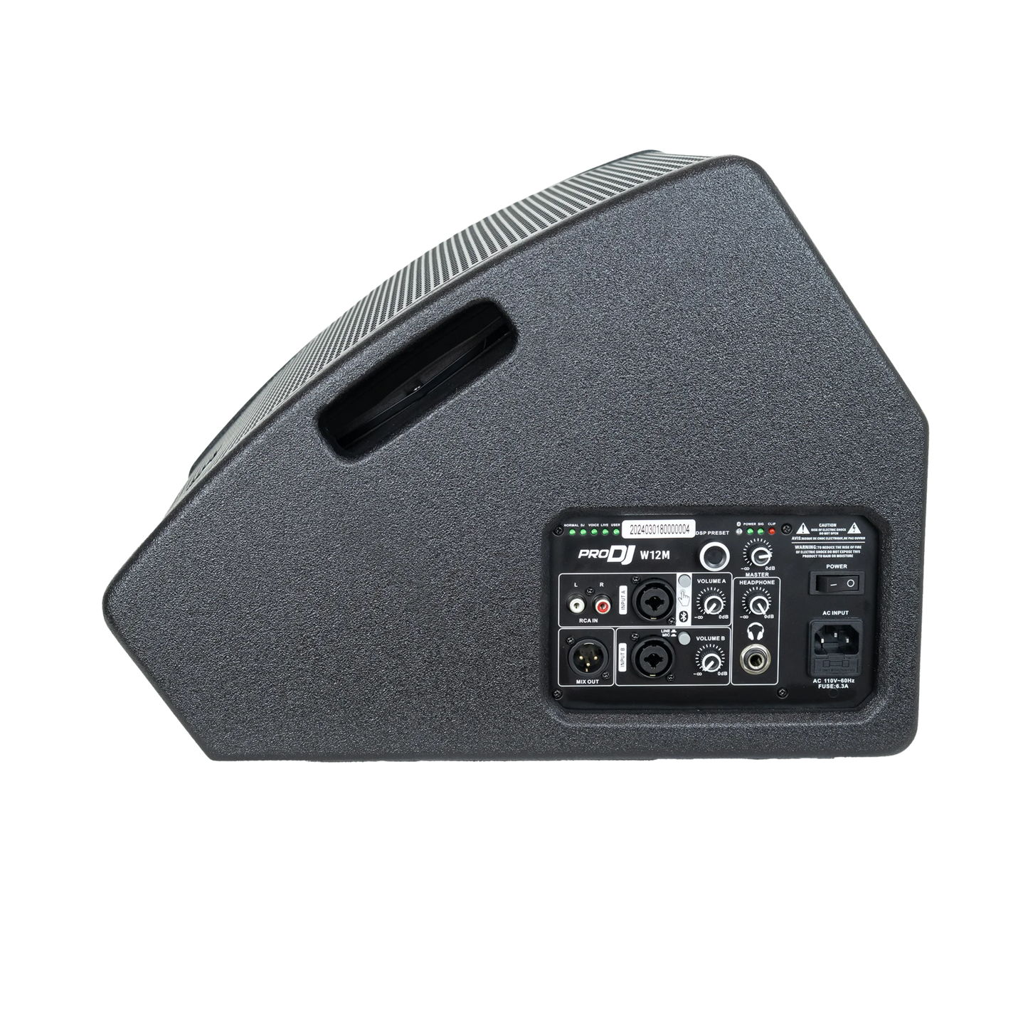 W12M MONITOR DE PISO PRO DJ ACTIVO 12"