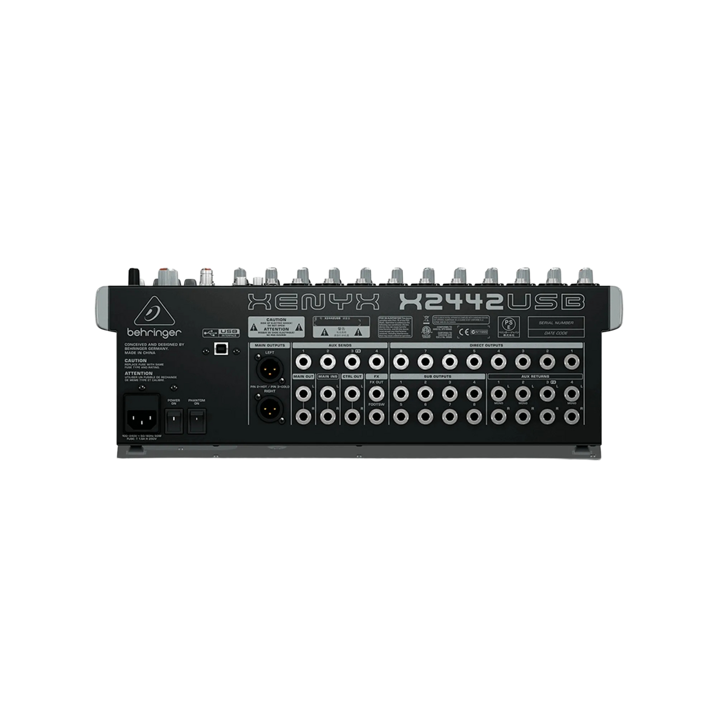 X2442USB CONSOLA BEHRINGER ANALOGA