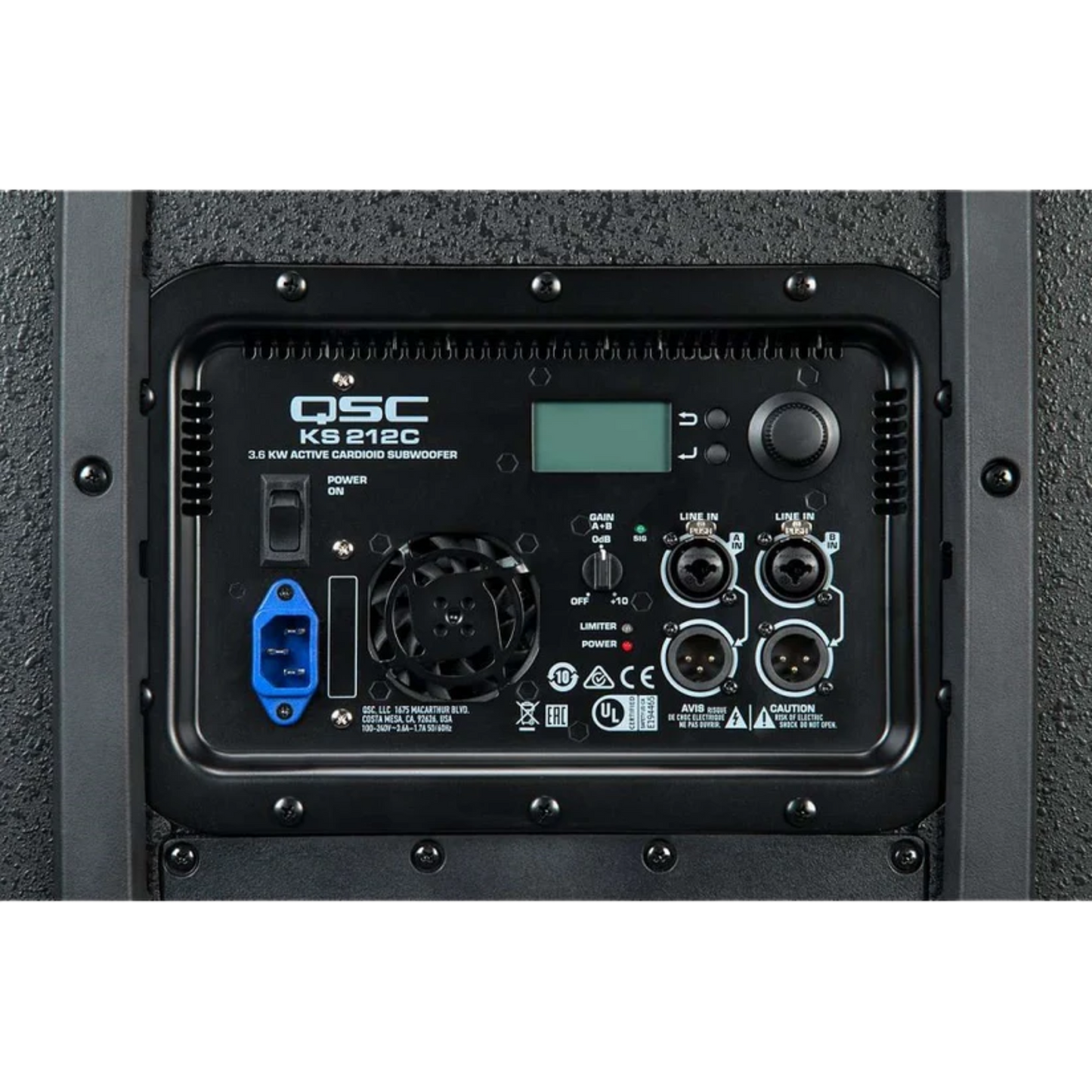 KS212C QSC BAJO ACTIVO