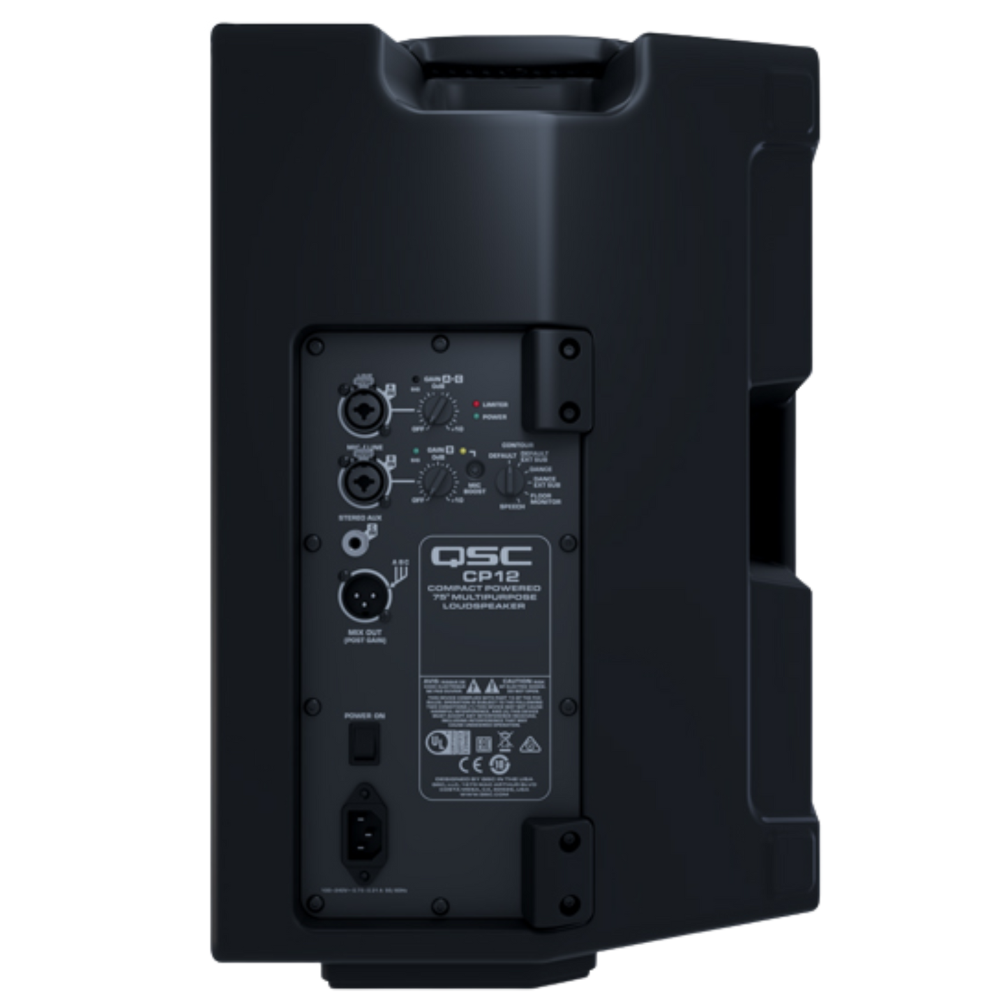 CP12 QSC CABINA ACTIVA 12 PULGADAS