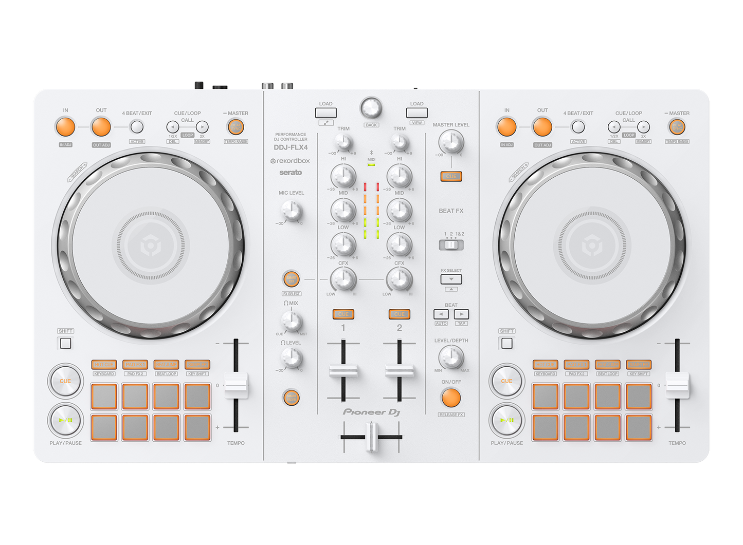 DDJ-FLX4W CONTROLADORA PIONEER DJ BLANCA