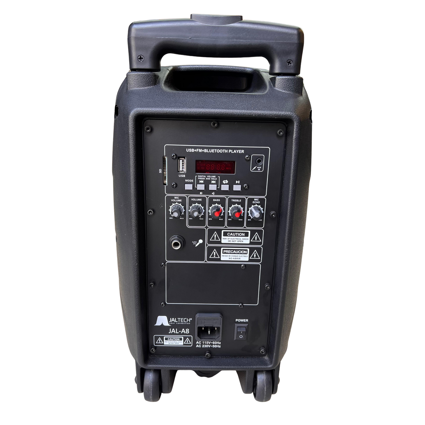 JAL-08 CABINA ACTIVA 8 PULGADAS JALTECH RECARGABLE