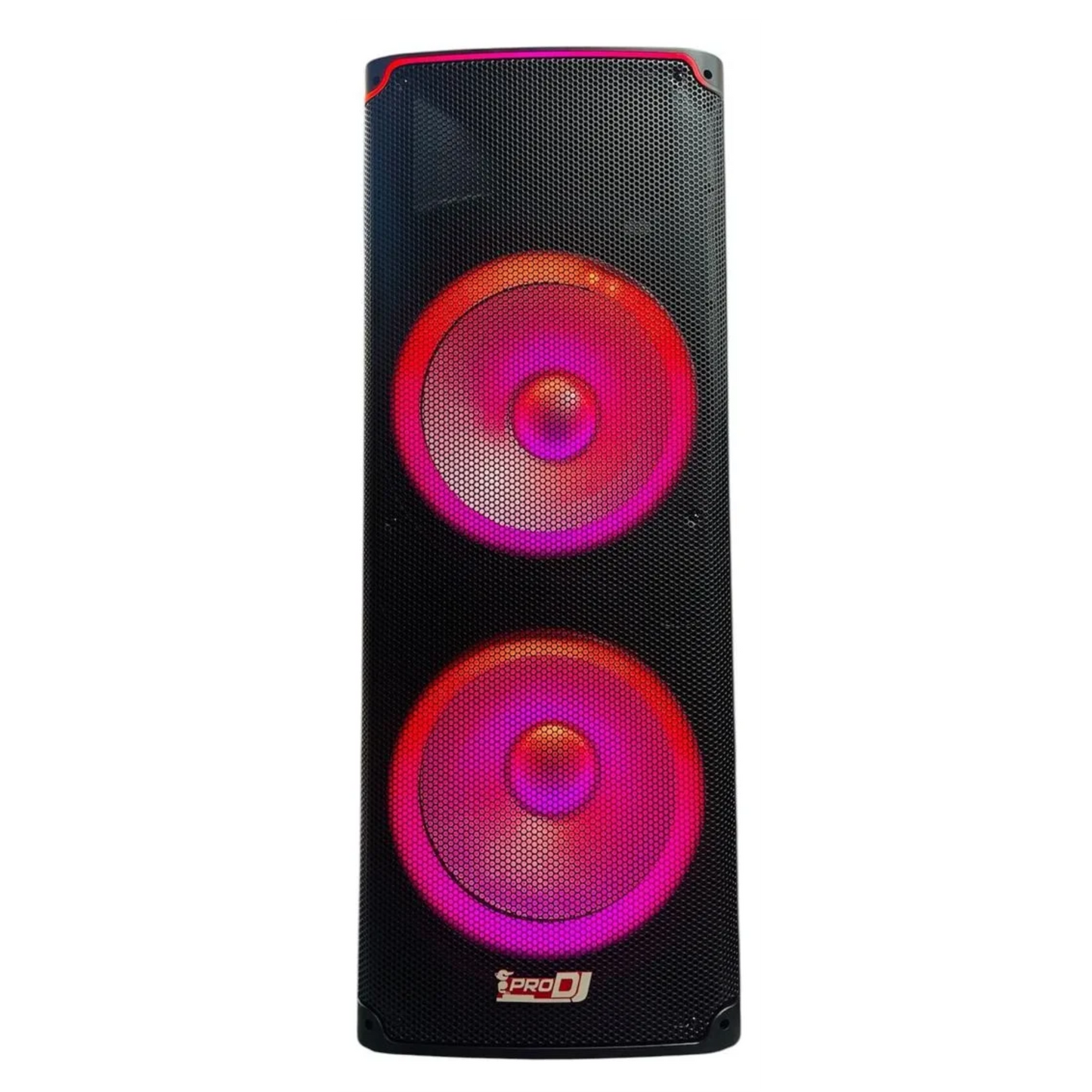 PP215A-LED CABINA DOBLE PARLANTE DE 15 PULGADAS PRODJ CON LUCES
