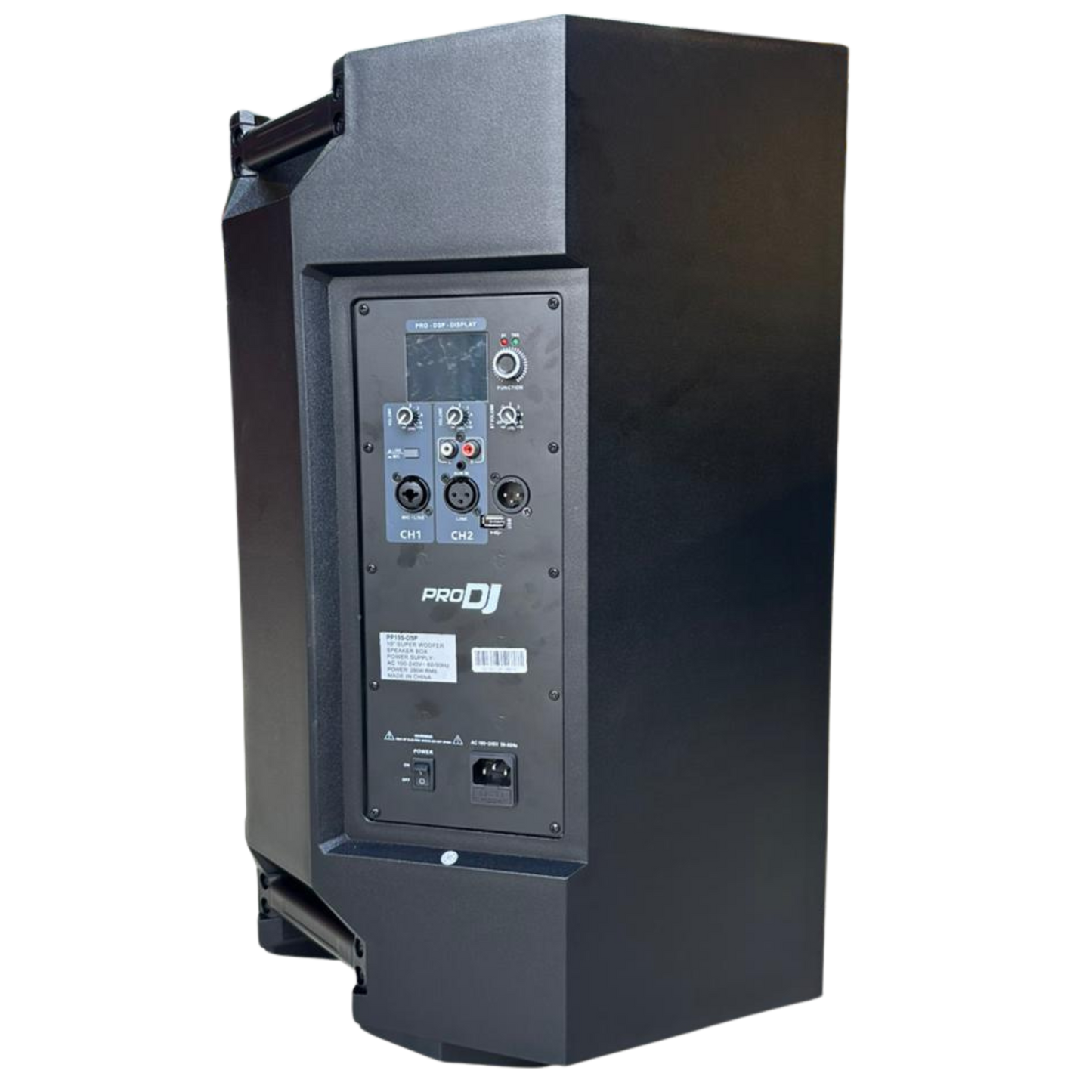 PP15S-DSP CABINA PRO DJ DE 15 PULGADAS CON DSP