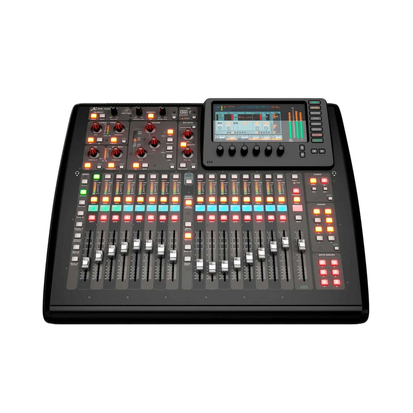 X32 COMPACT CONSOLA BEHRINGER DIGITAL 16 CANALES
