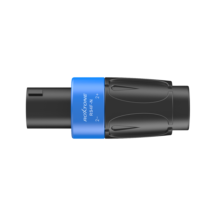 RS4F-N-BU Conector Speakon Macho