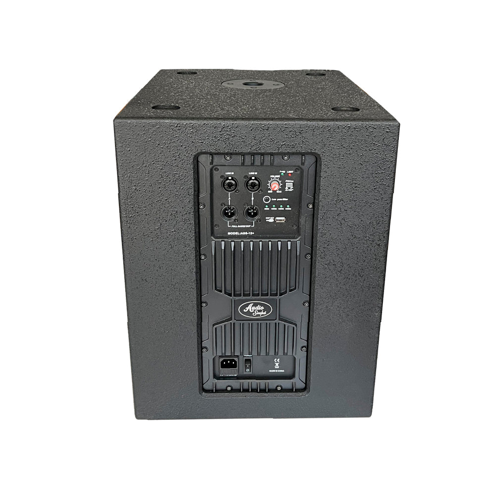 ASS-12 BAJO ACTIVO AUDIO SOUND 12 PULGADAS 400wts CLASE D