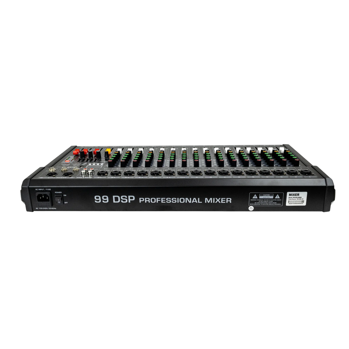 PM160S-II CONSOLA PRO DJ PASIVA 16 CANALES