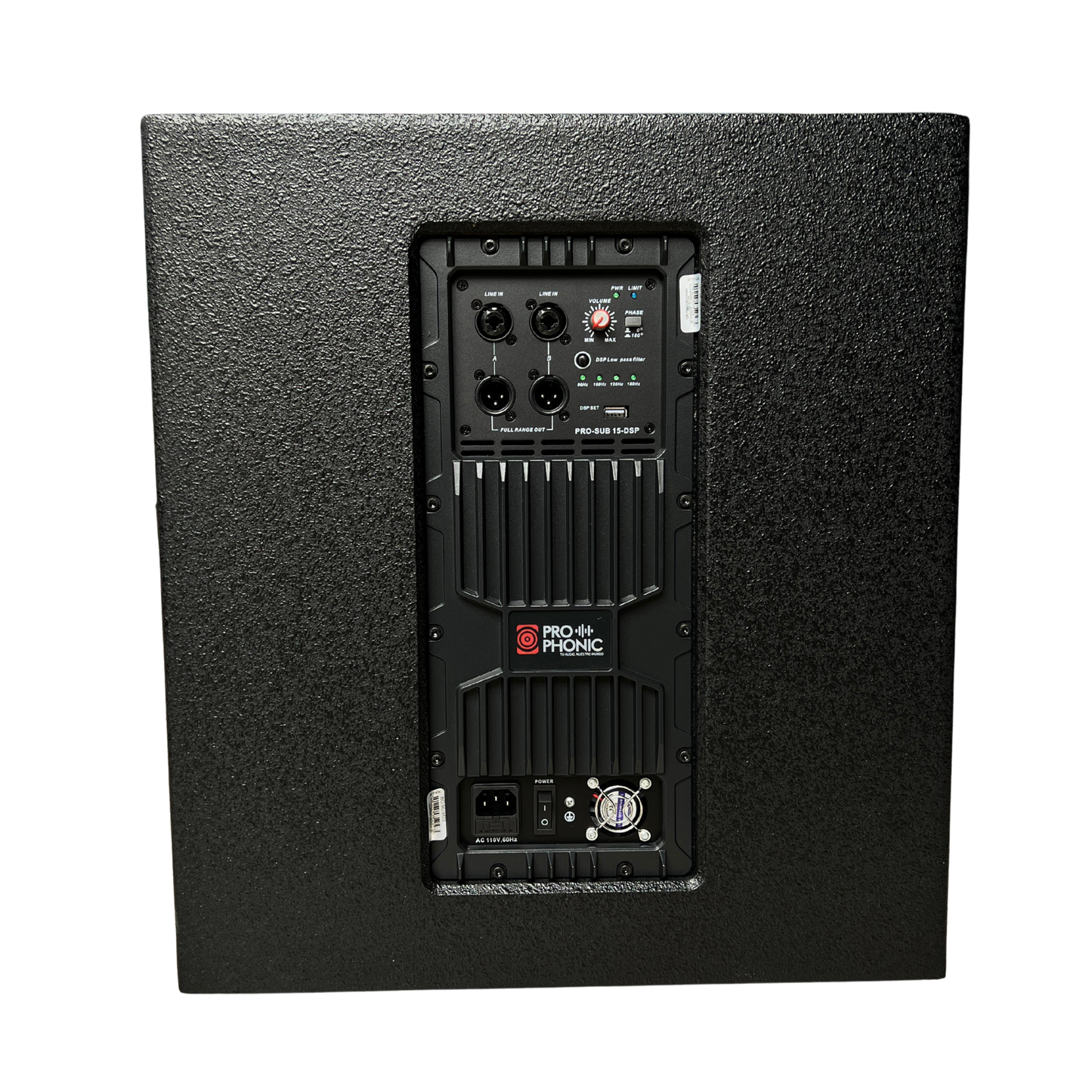 BAJO AMPLIFICADO PRO-SUB 15DSP PROPHONIC