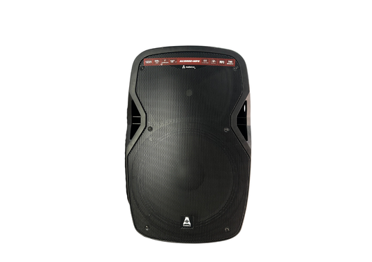 AL1200E Cabina audio live 15 pulgadas MP3 140w rms Con TRÍPODE Y MICROFONO