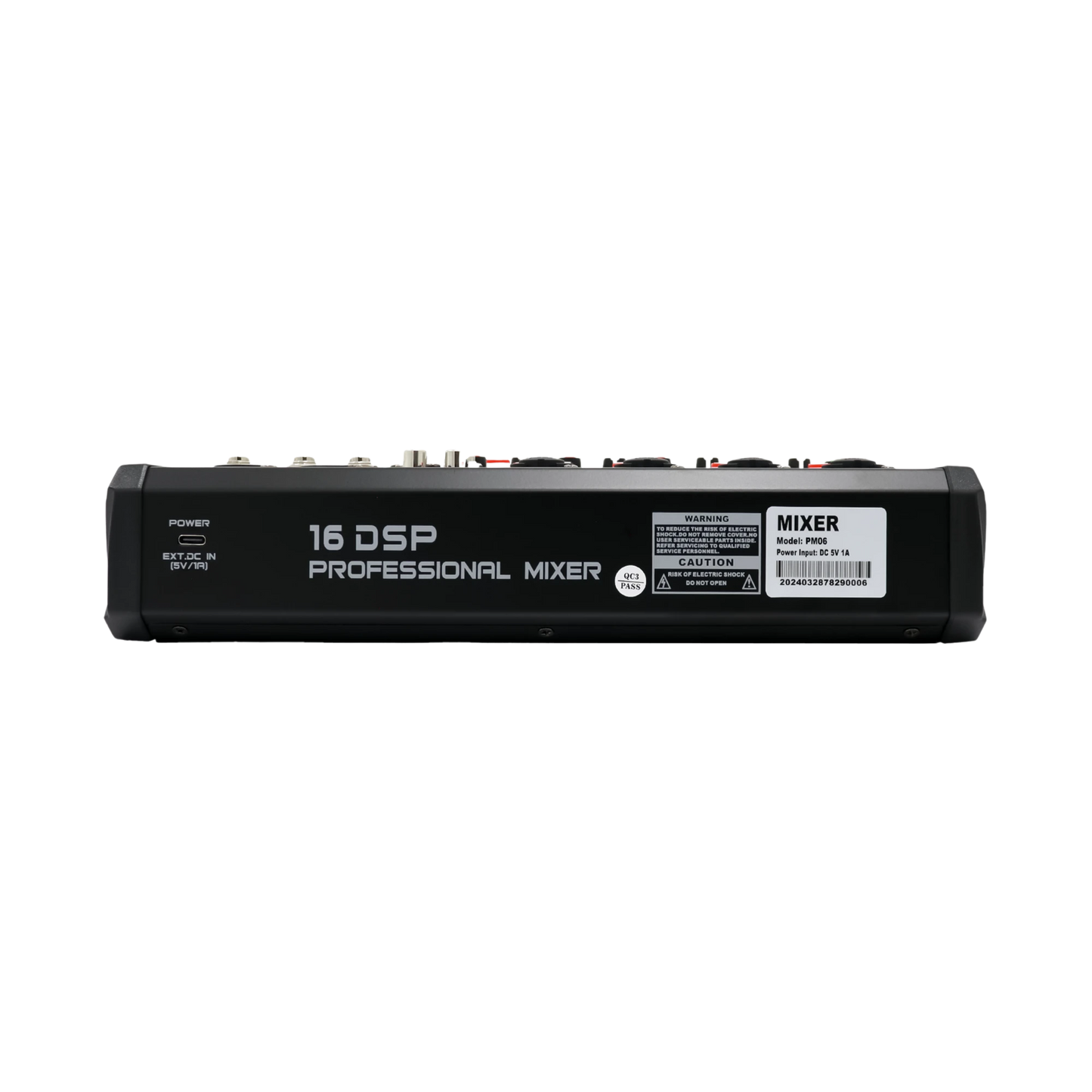 PM06 CONSOLA PRO DJ PASIVA 6 CANALES