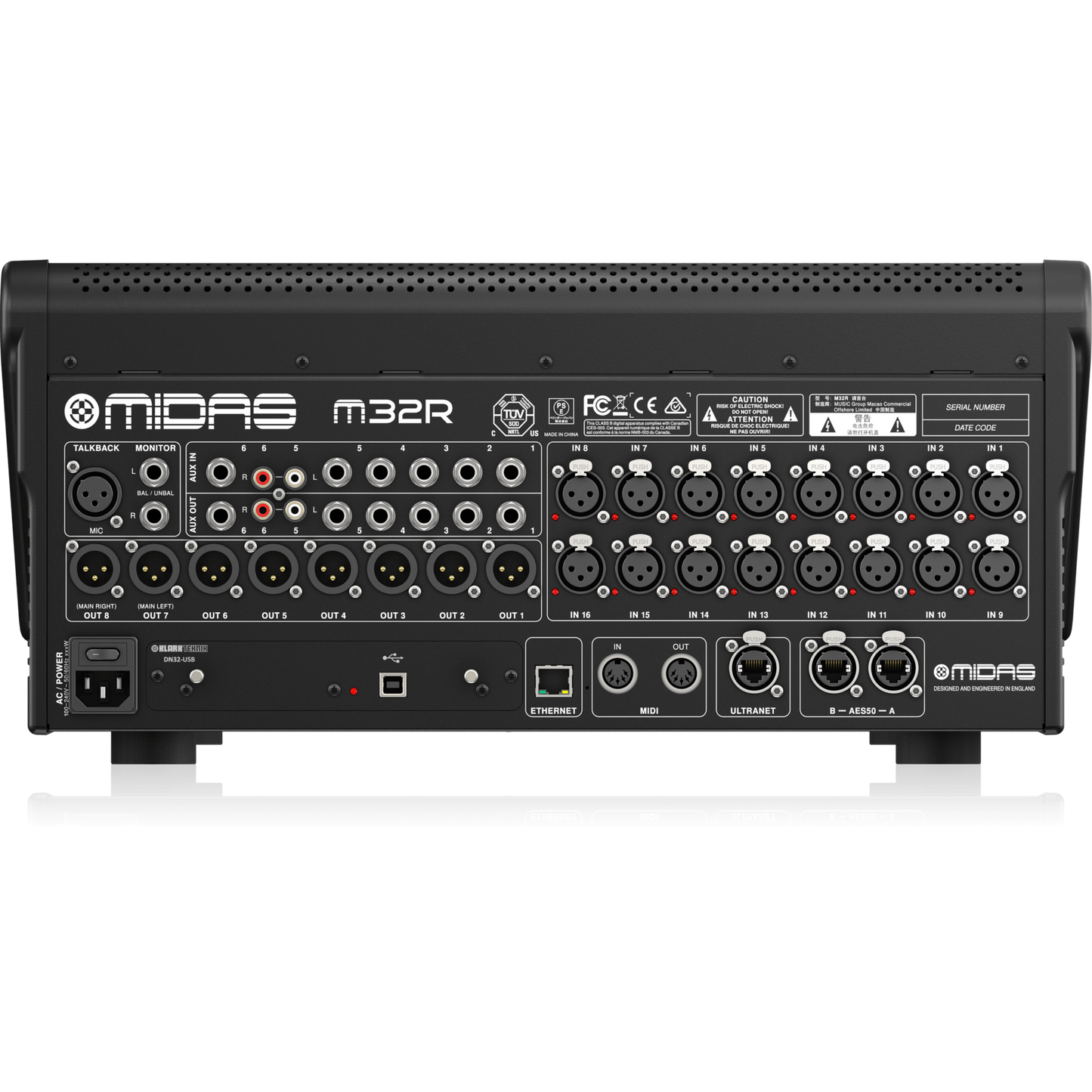 M32R CONSOLA DIGITAL MIDAS PROFESIONAL