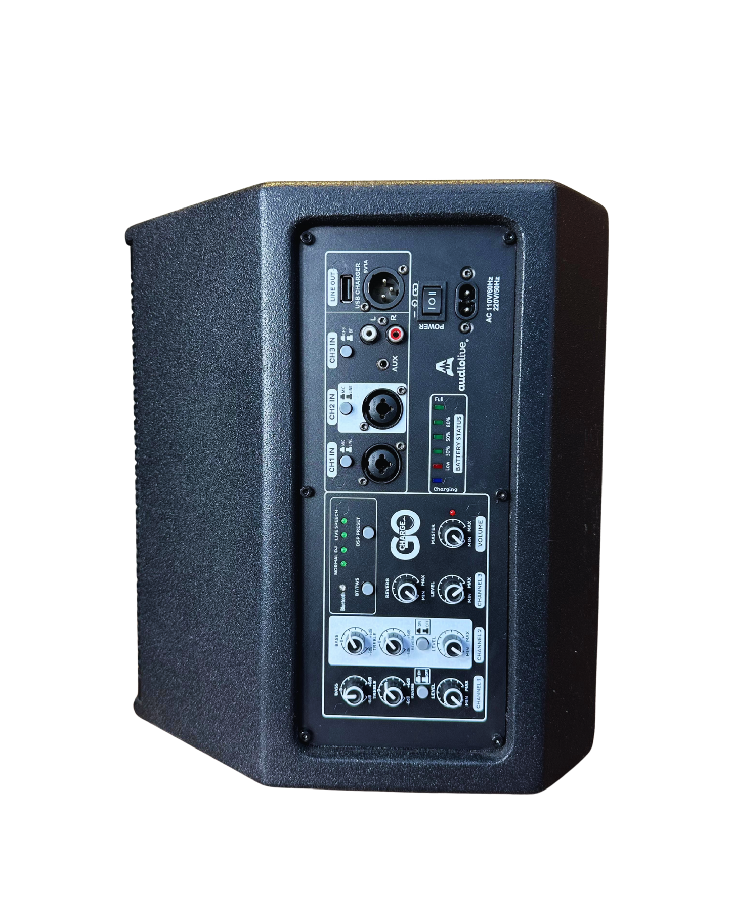 Charge Go Audio live