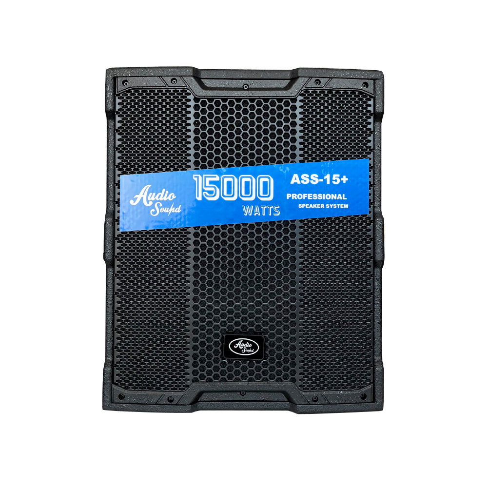 ASS-15+ BAJO ACTIVO AUDIO SOUND DE 15 PULGADAS 600WTS RMS CLASE D