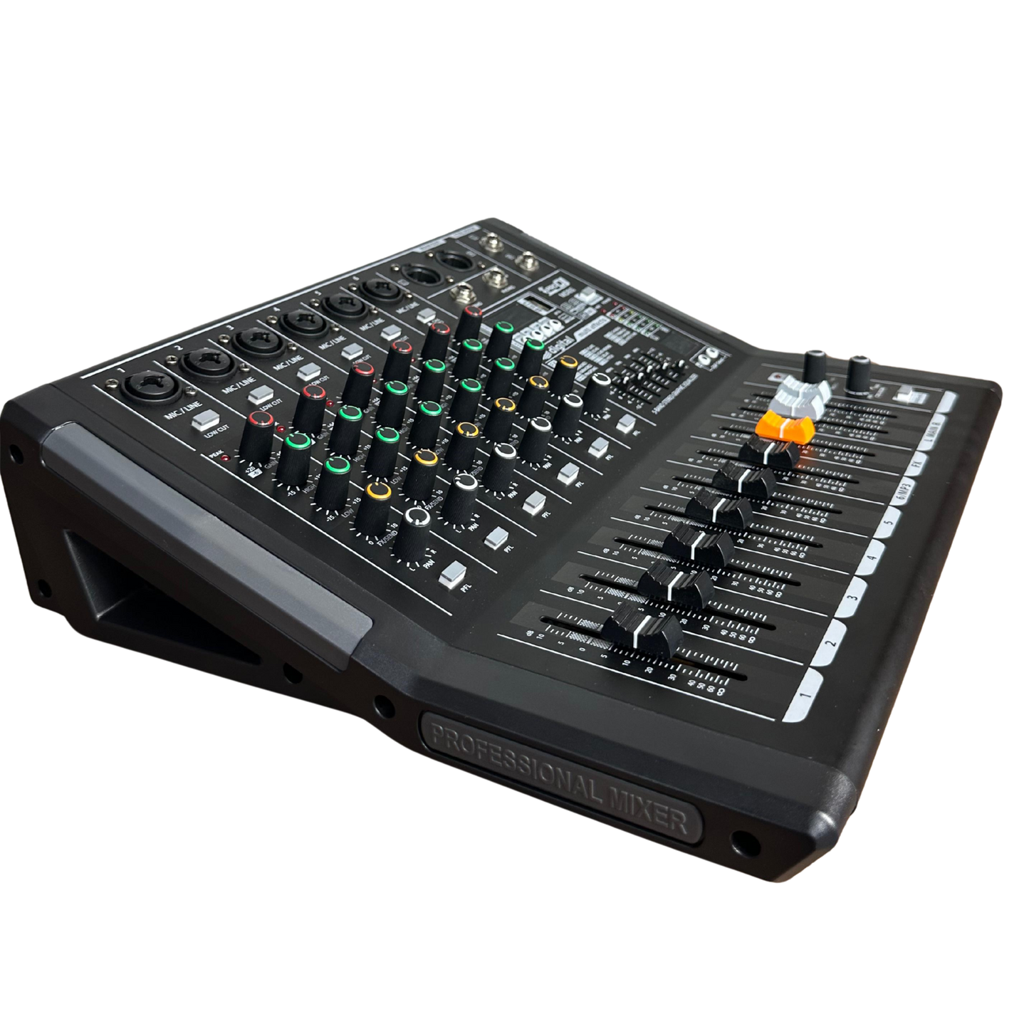 MD6S CONSOLA PRO DJ PASIVA 6 CANALES