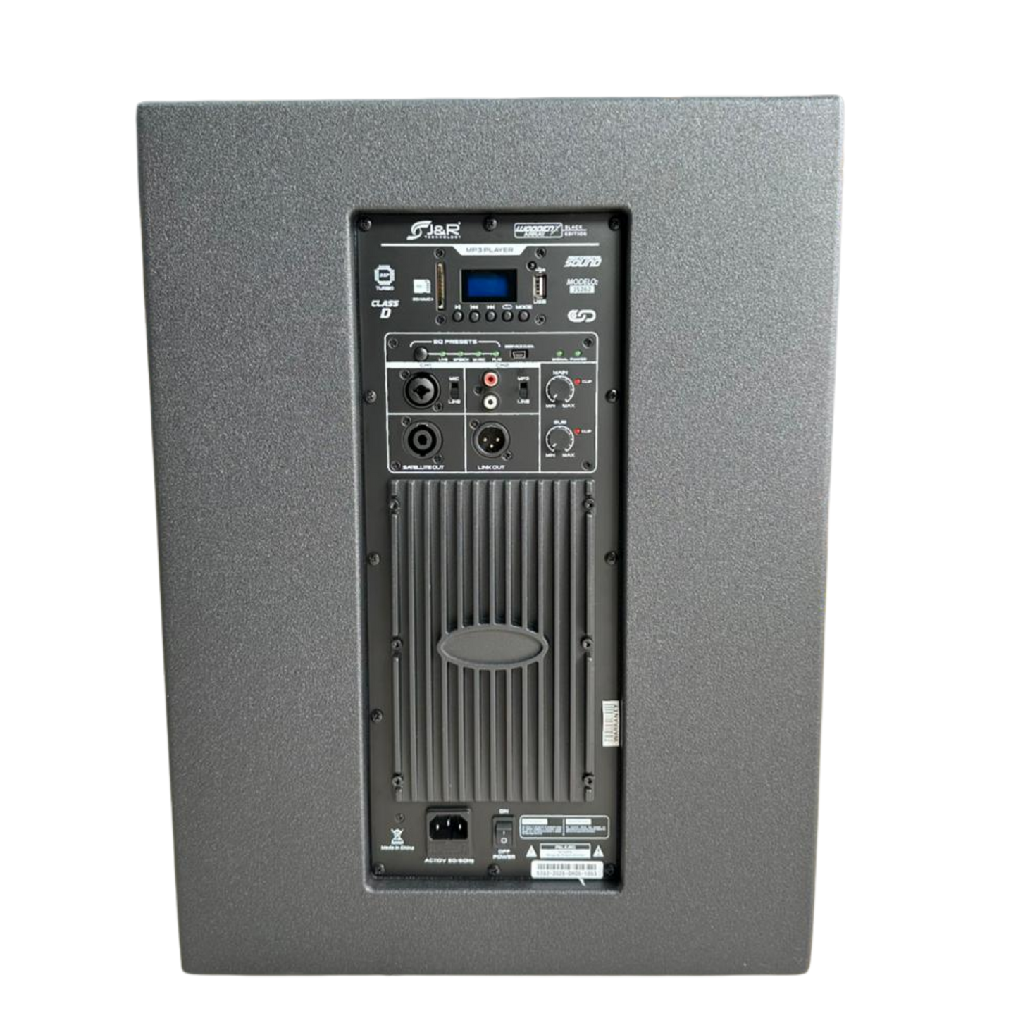 J5262 SISTEMA LINEAL JYR BLACK EDITION 12 PULGADAS