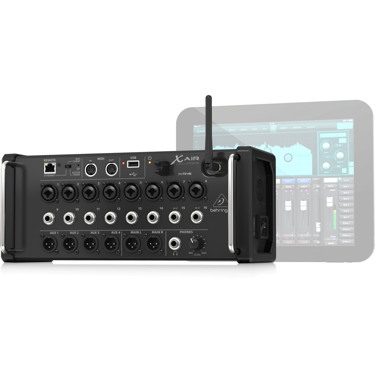 XR16 CONSOLA DIGITAL BEHRINGER 16 CANALES