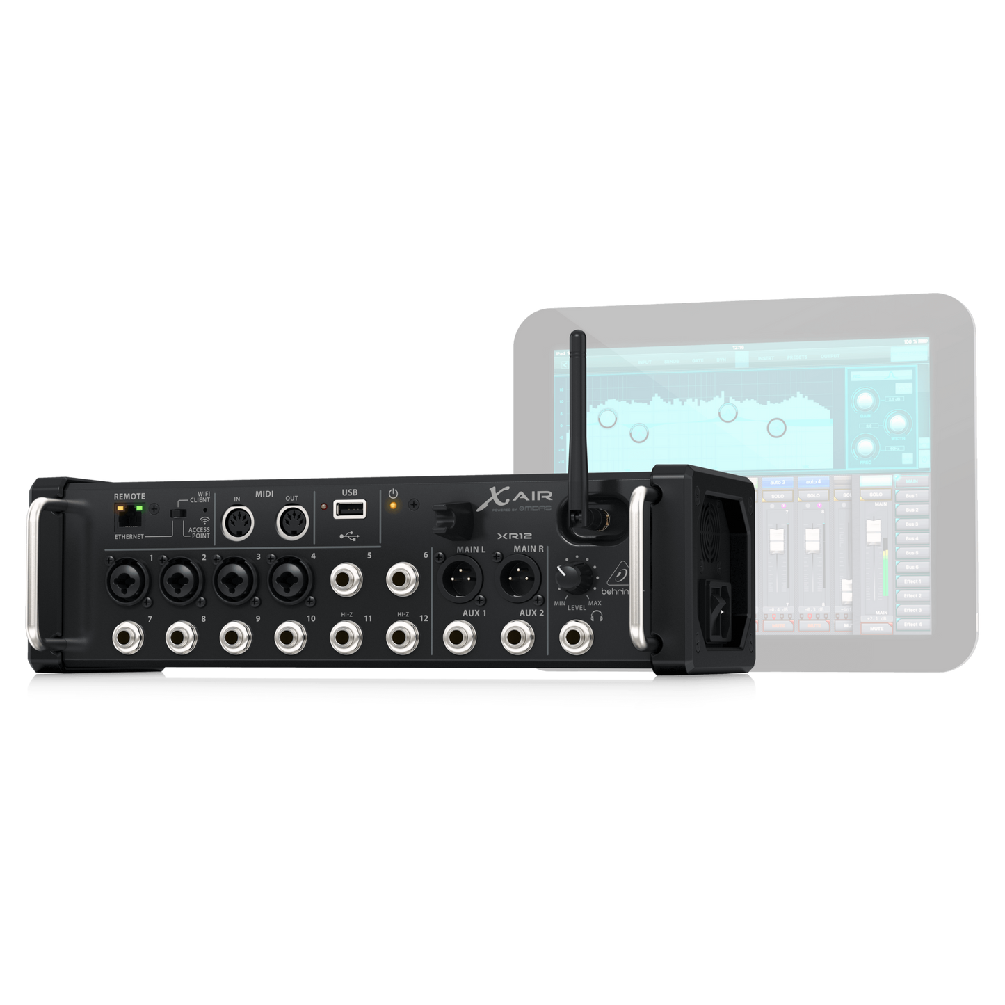 XR12 CONSOLA DIGITAL BEHRINGER 12 CANALES
