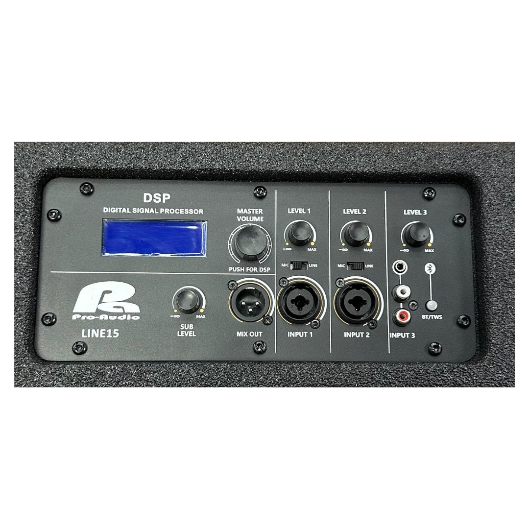 LINE 15 SISTEMA LINEAL PRO AUDIO DE 15 PULGADAS
