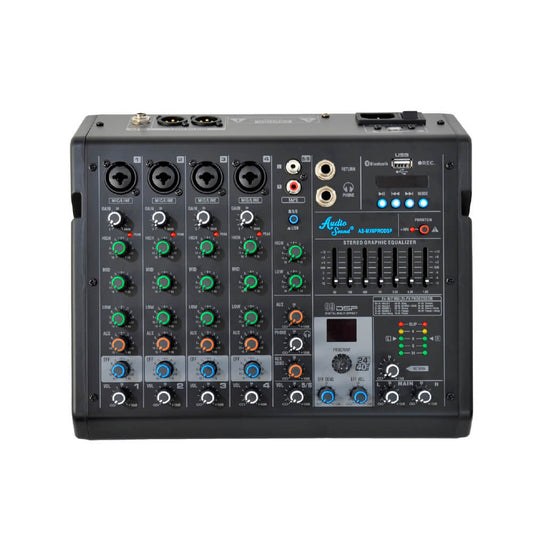 CONSOLA ASMX6PRODSP  AUDIO SOUND DE 5 CANALES