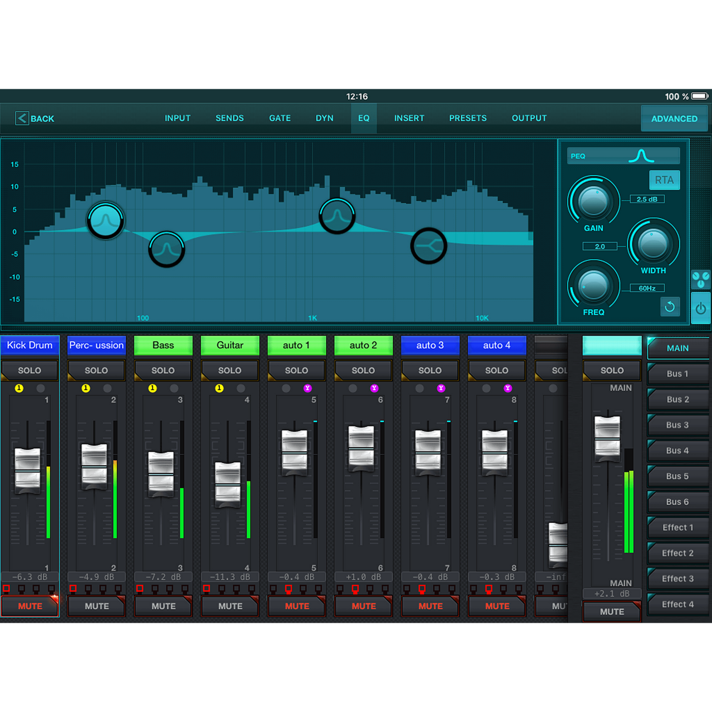 XR16 CONSOLA DIGITAL BEHRINGER 16 CANALES