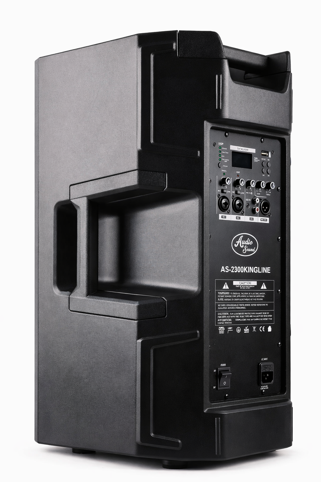 AS-2300 KINGLINE CABINA ACTIVA  12 PULGADAS CLASE D