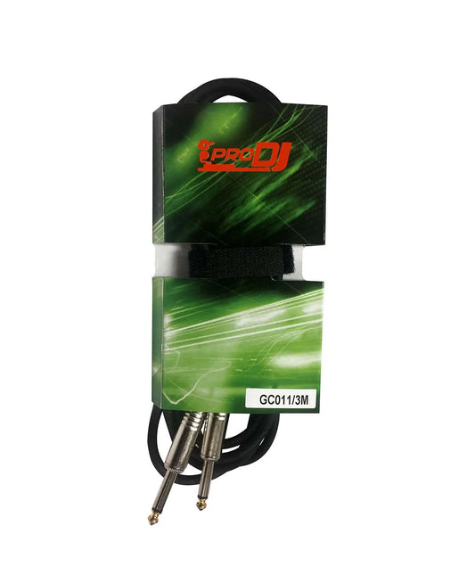 Cable GC011 3M PRO DJ plug 1/4 3 metros