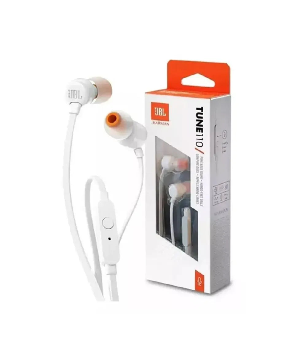 JBL TUNE 110 BLANCO