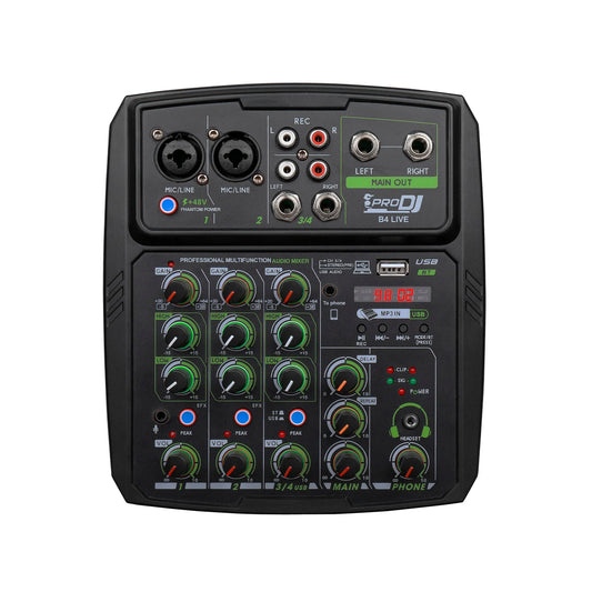 Mixer B4L PRO DJ análogo USB/BT