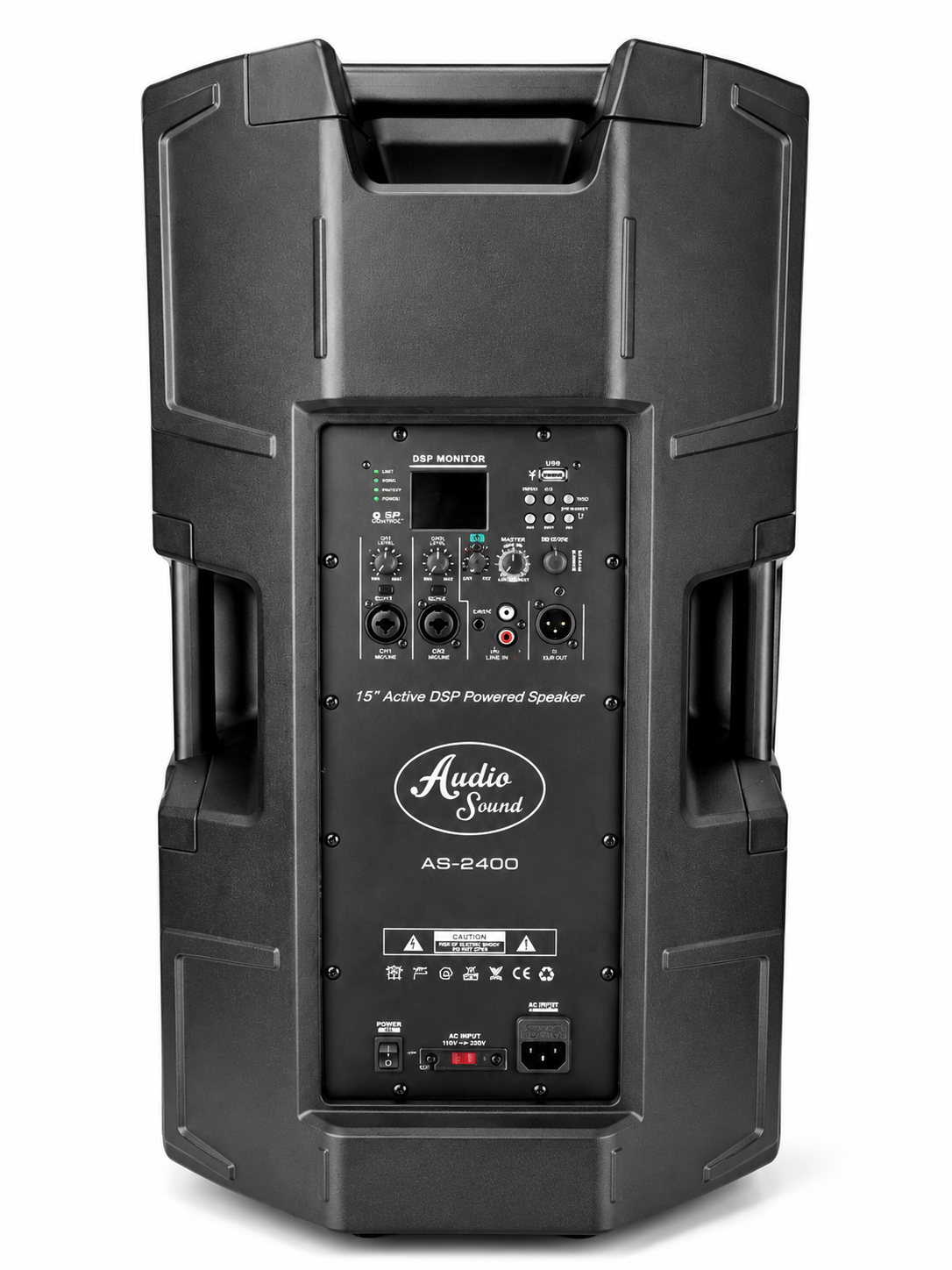 AS-2400 CABINA 15 PULGADAS AUDIO SOUN 2400 WATTS