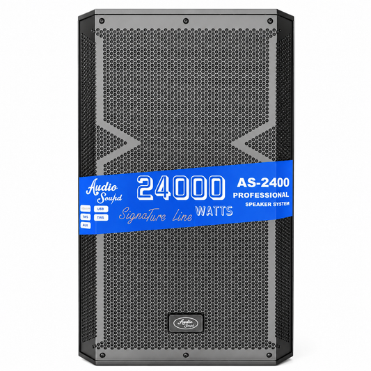 AS-2400 CABINA 15 PULGADAS AUDIO SOUN 2400 WATTS