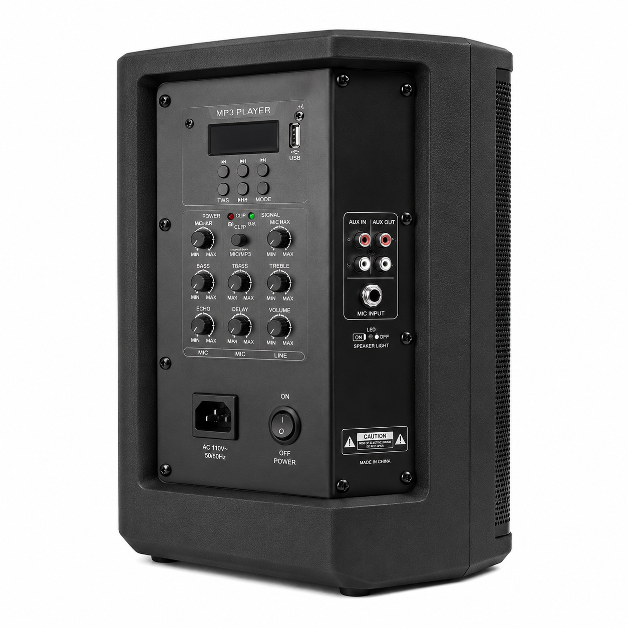 PARLANTE RECARGABLE C1 LITE X NEGRO JYR Technology J5292