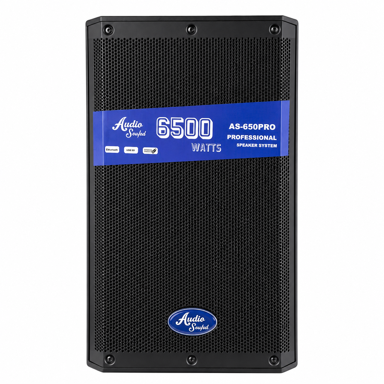 CABINA AUDIO SOUND AMPLIFICADA DE 8 PULGADAS USB, FM, BLUET, DE 8 PULGADAS AS-650PRO