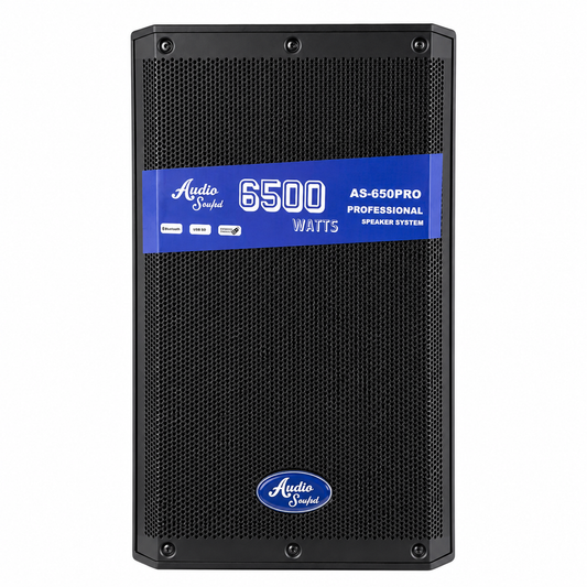 CABINA AUDIO SOUND AMPLIFICADA DE 8 PULGADAS USB, FM, BLUET, DE 8 PULGADAS AS-650PRO