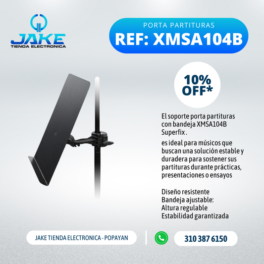 XMSA104B PORTA PARTITURAS SUPER FIX