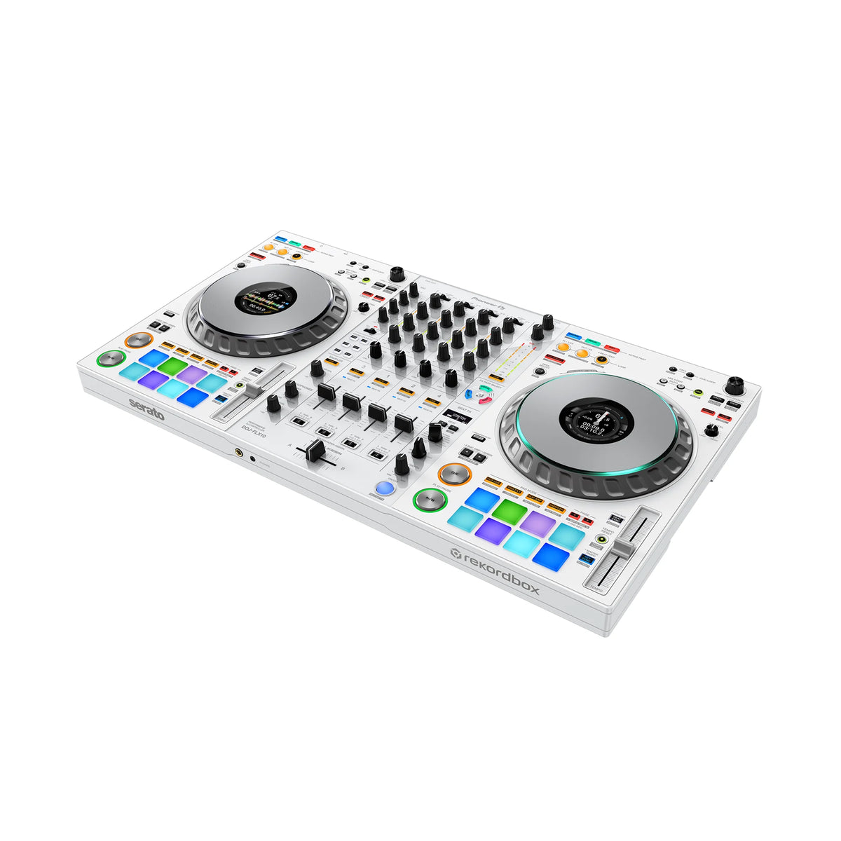 CONTROLADOR DJ PROFESIONAL DDJFLX10W PIONEER DJ 4 CANALES  JOG 206 MM  TRACK SEPARATION