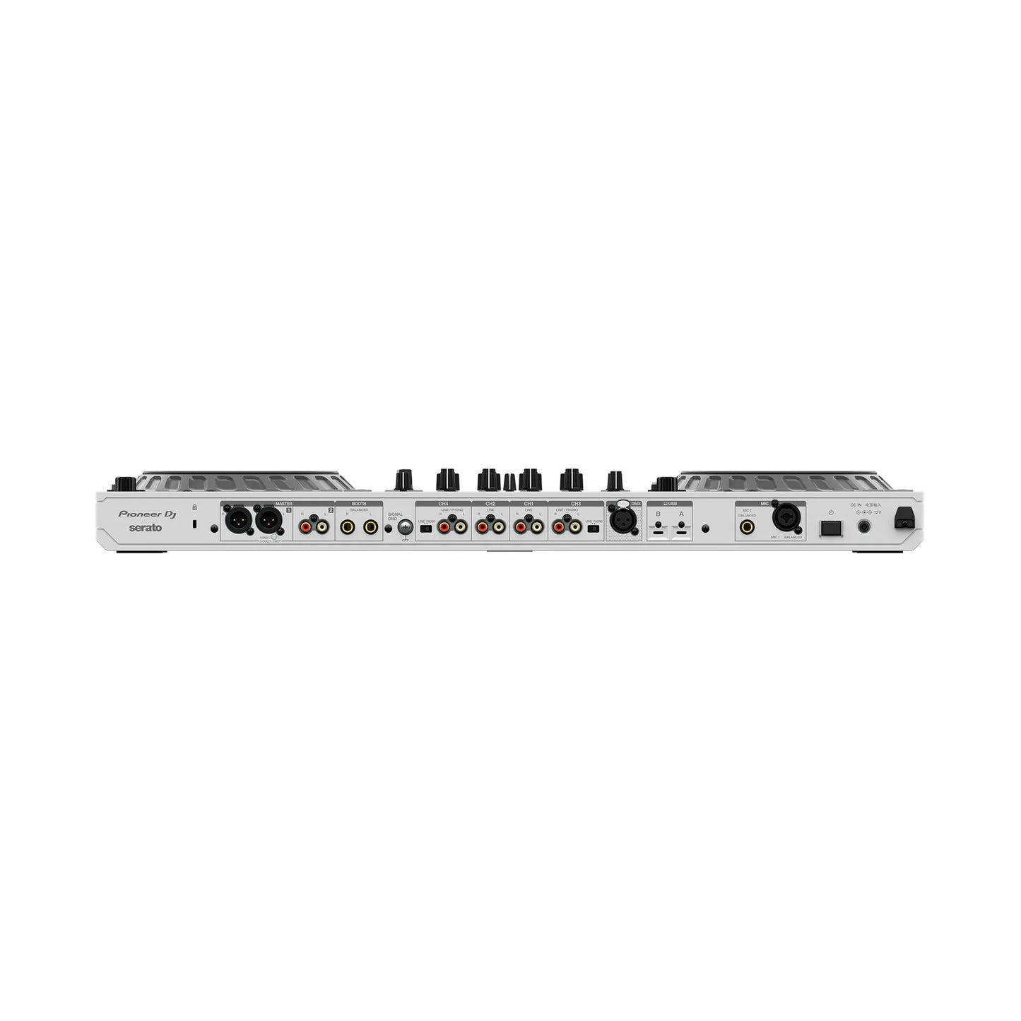 CONTROLADOR DJ PROFESIONAL DDJFLX10W PIONEER DJ 4 CANALES  JOG 206 MM  TRACK SEPARATION