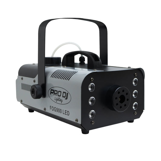 FOG900 LED MAQUINA DE HUMO 900WTS CON LED RGB PRO DJ LIGHTING