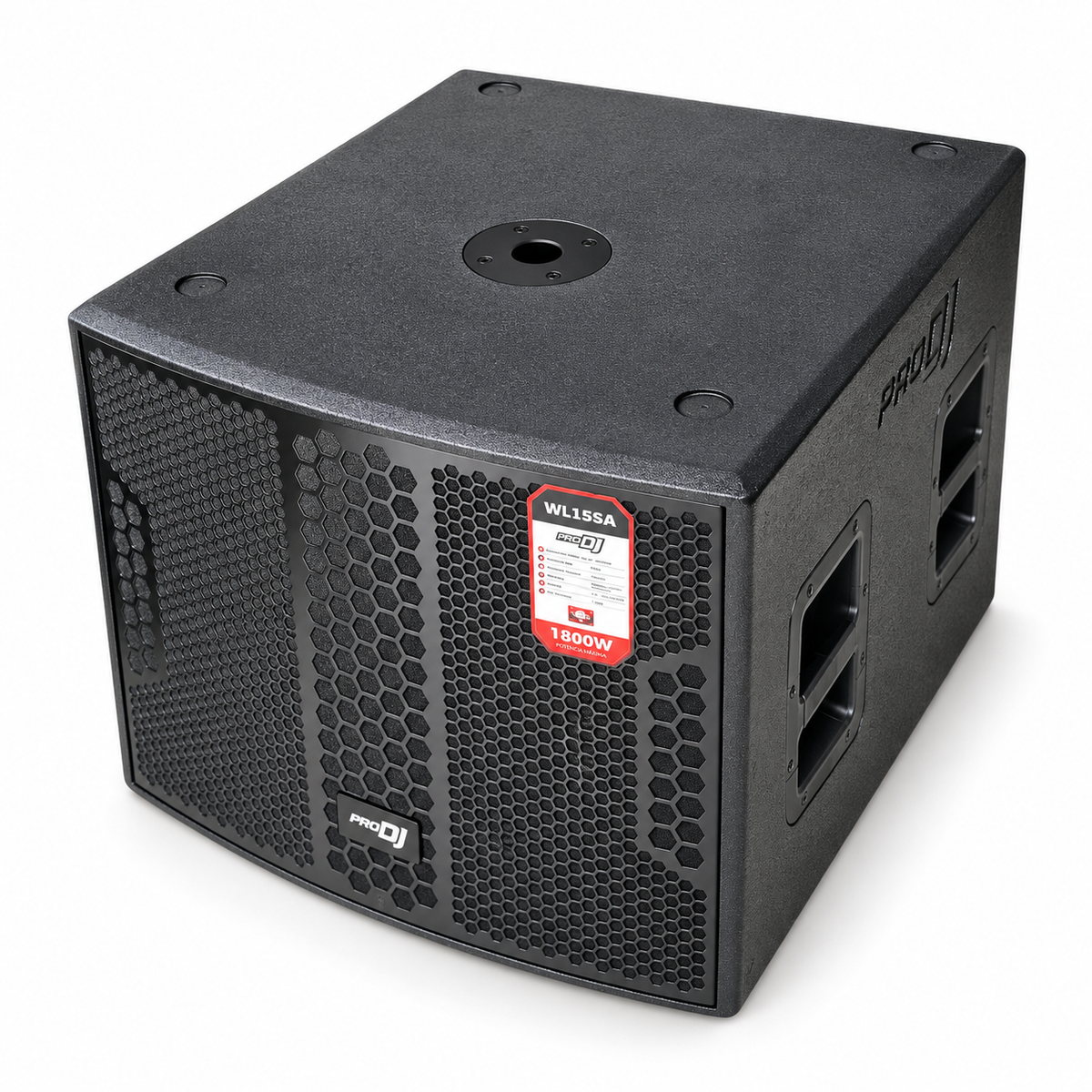 WL15SA Subwoofer Activo Pro DJ de 15 pulgadas con DSP 900 W RMS