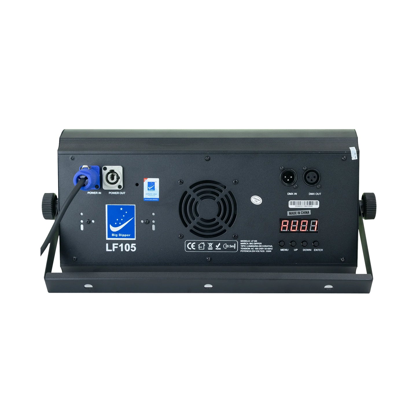 Luz Panel Estroboscópica LED BIG DIPPER LF105 RGBW 150W DMX