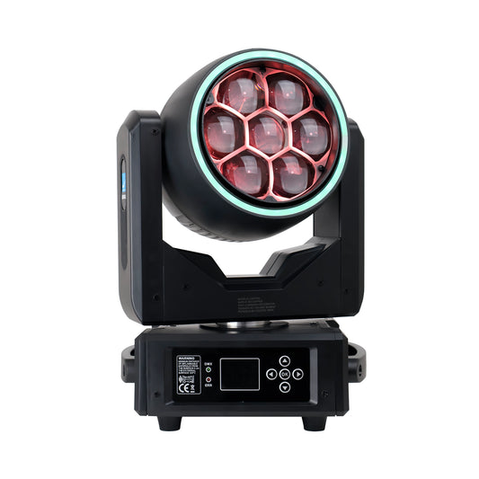 Cabeza Móvil BIG DIPPER LM0740L 7x40W RGBW Bee Eye Zoom Beam Wash