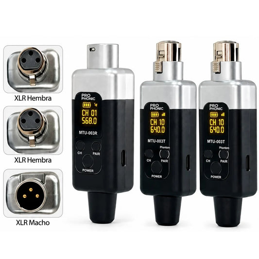 PROPHONIC MTU003D TRANSMISOR DOBLE INALAMBRICO