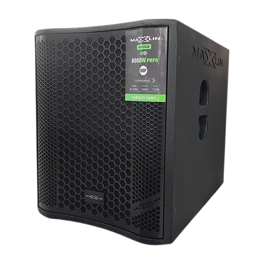 MX15SUB SUBWOOFER ACTIVO DE 15 PULGADAS MAXLIN