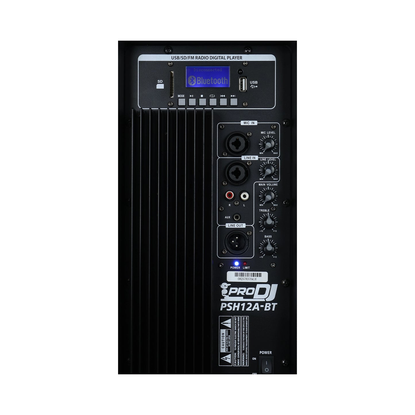 PSH12A-BT CABINA ACTIVA 12 PULGADAS PRO DJ