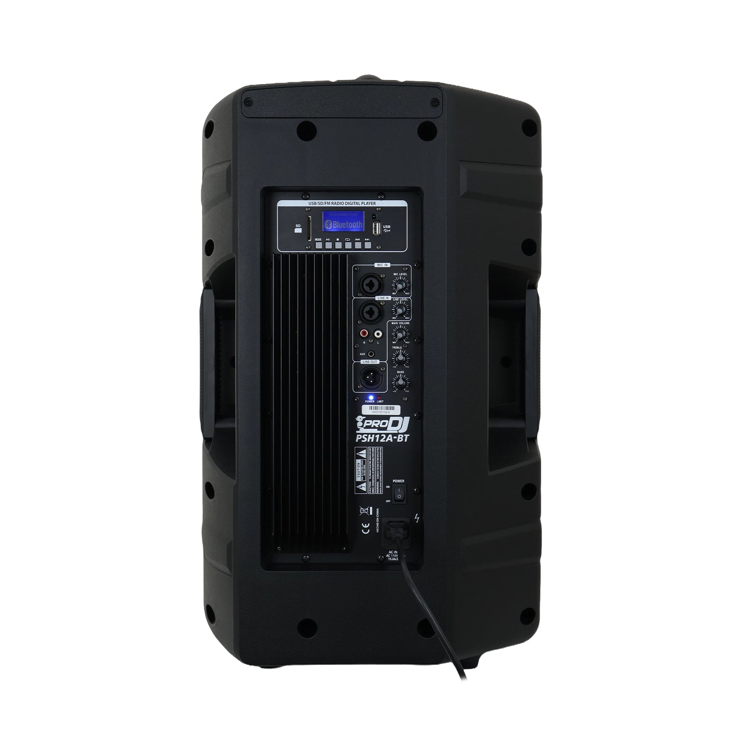 PSH12A-BT CABINA ACTIVA 12 PULGADAS PRO DJ