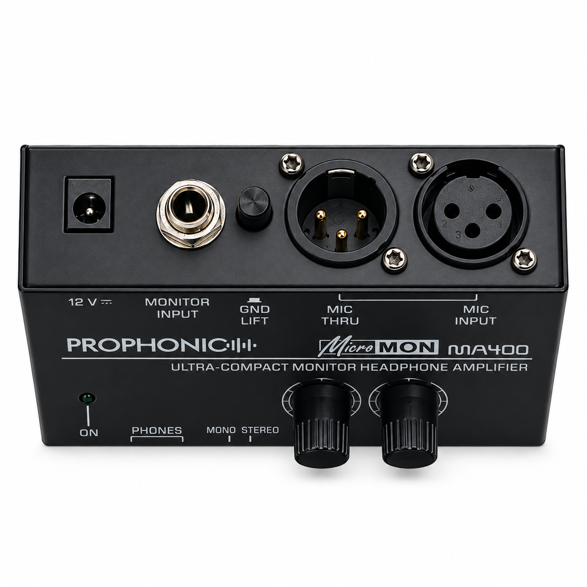 Amplificador de Audífonos Prophonic MA-400 para Monitoreo Personal