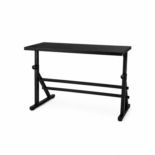 XKS508B MESA PARA DJ METALICA CON ALTURA REGULABLE