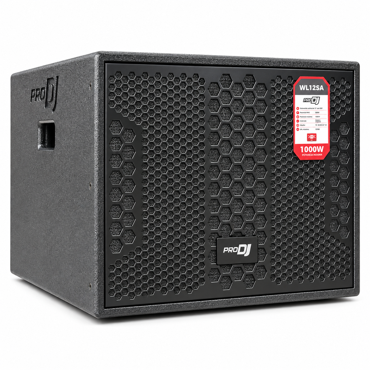 WL12SA BAJO PRO DJ DE 12 PULGADAS CON DSP 500 WTS RMS